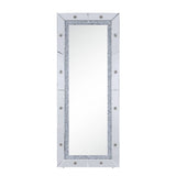 ACME Noralie - Accent Floor Mirror - Mirrored - 63" | Meri Furniture