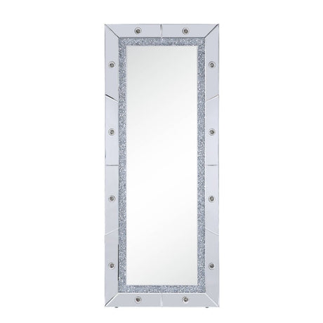 ACME Noralie - Accent Floor Mirror - Mirrored - 63" | Meri Furniture