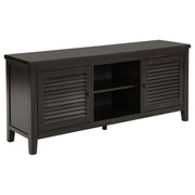 Coaster Fine Furniture Concord - 2-Door 60" TV Stand Console - Distressed Java | Meri Furniture