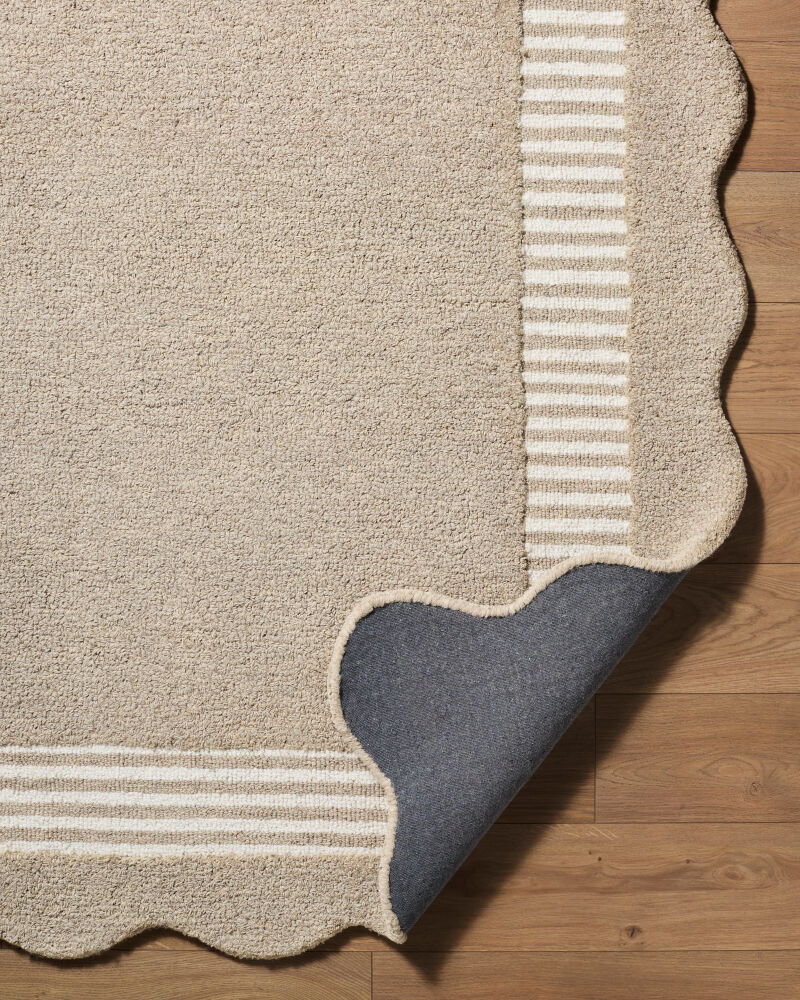 Scalloped Handmade Rug