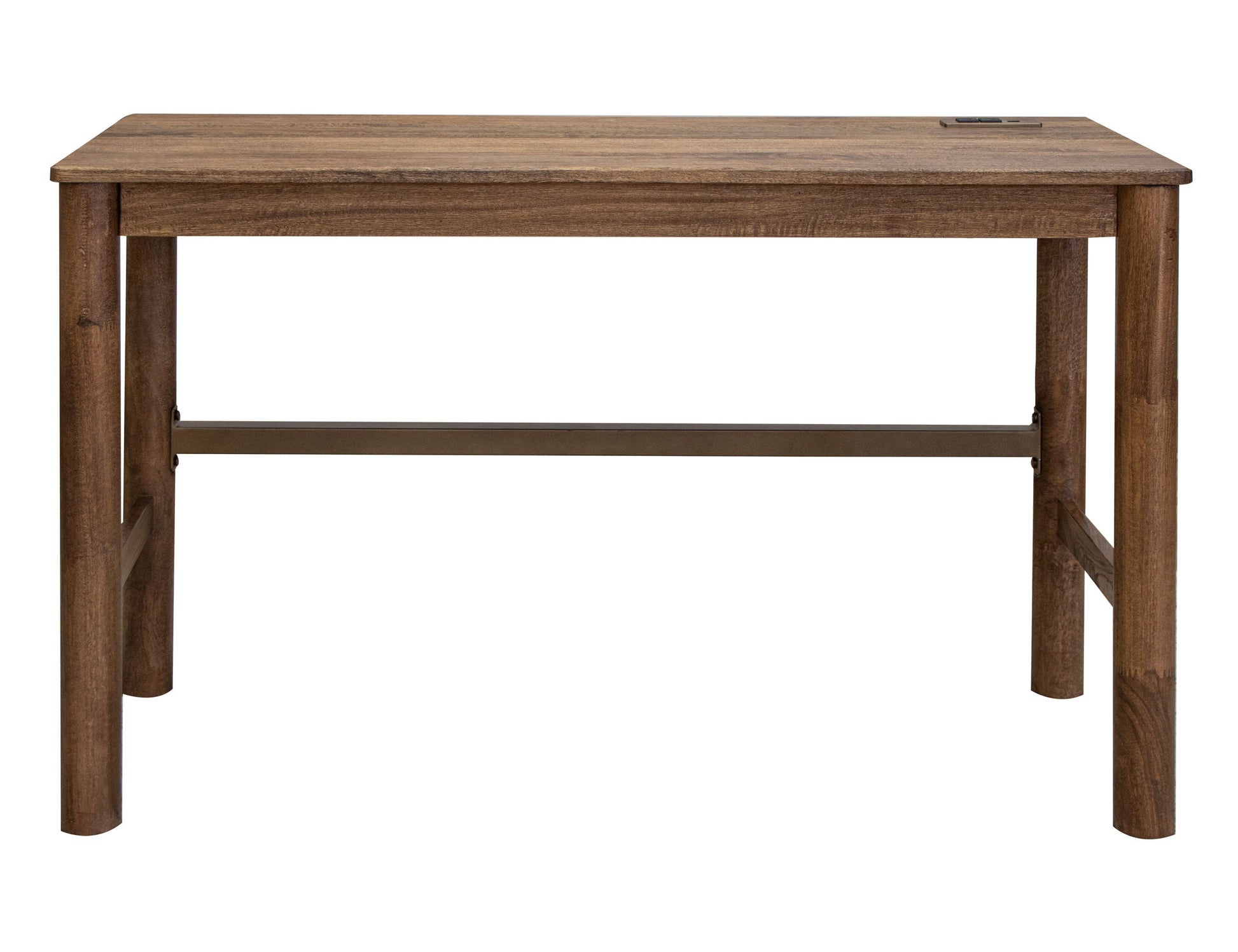 International Furniture Direct Olimpia - Desk - Towny Brown | Meri Furniture