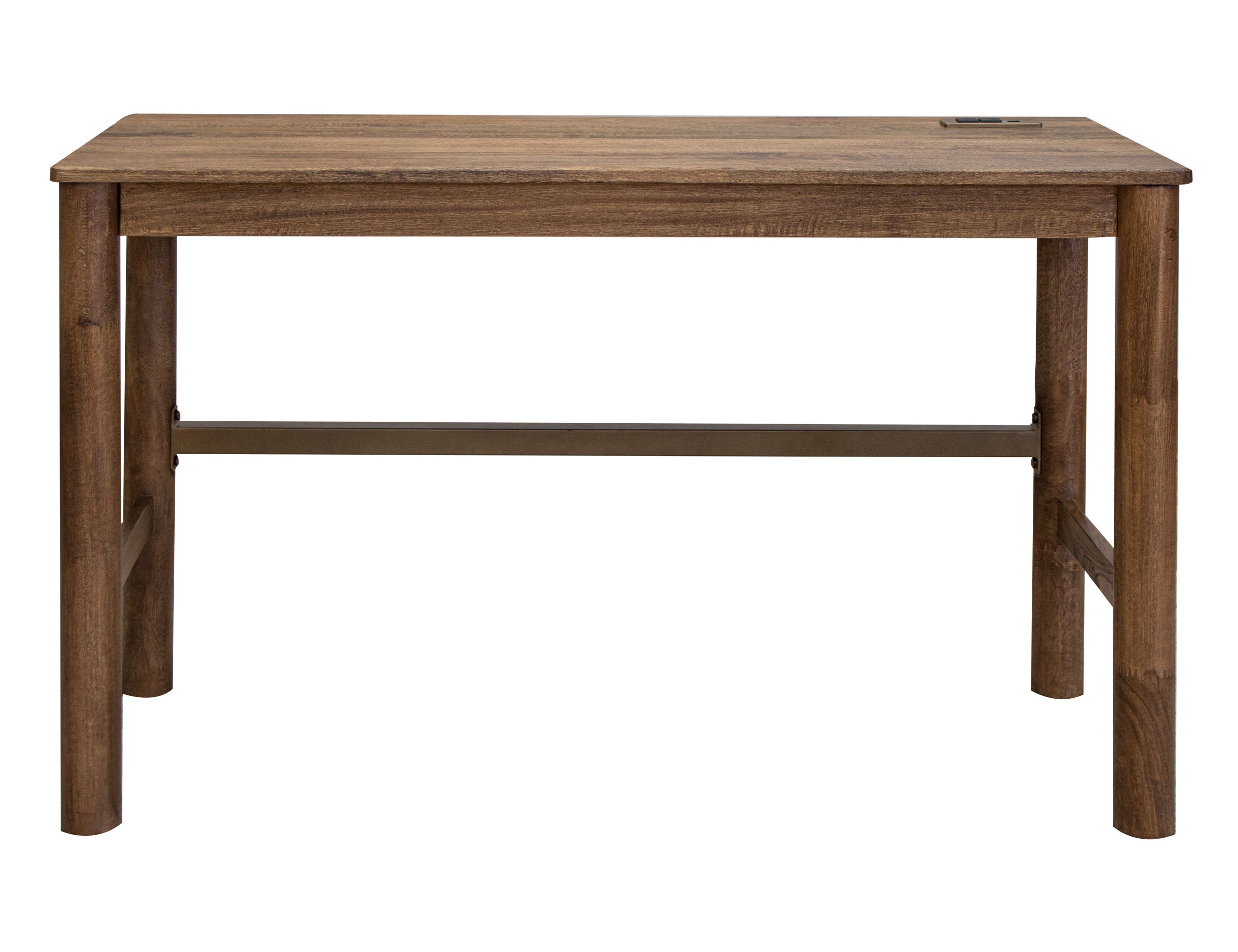 International Furniture Direct Olimpia - Desk - Towny Brown | Meri Furniture