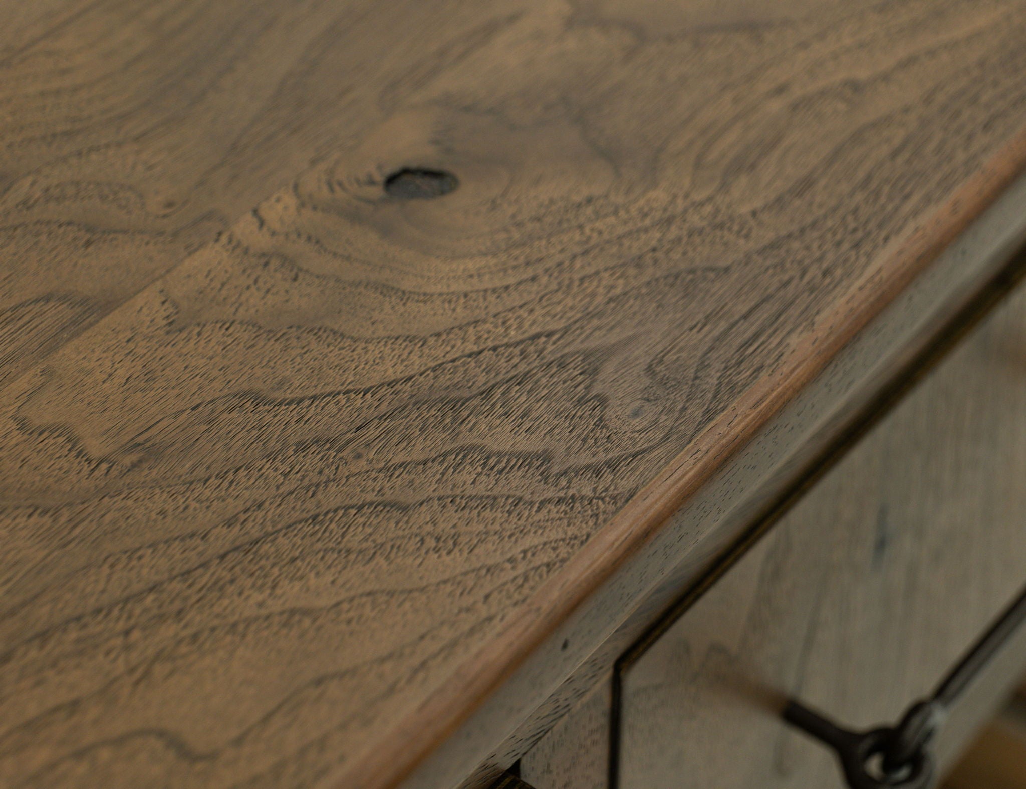 Walnut - 4 Drawer Cocktail Table - Walnut Brown