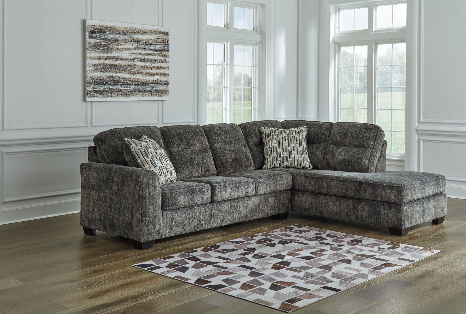 Signature Design by Ashley® Lonoke - Sectional | Meri Furniture