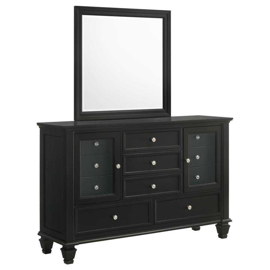 Coaster Fine Furniture Sandy Beach - 11-drawer Dresser With Mirror | Meri Furniture