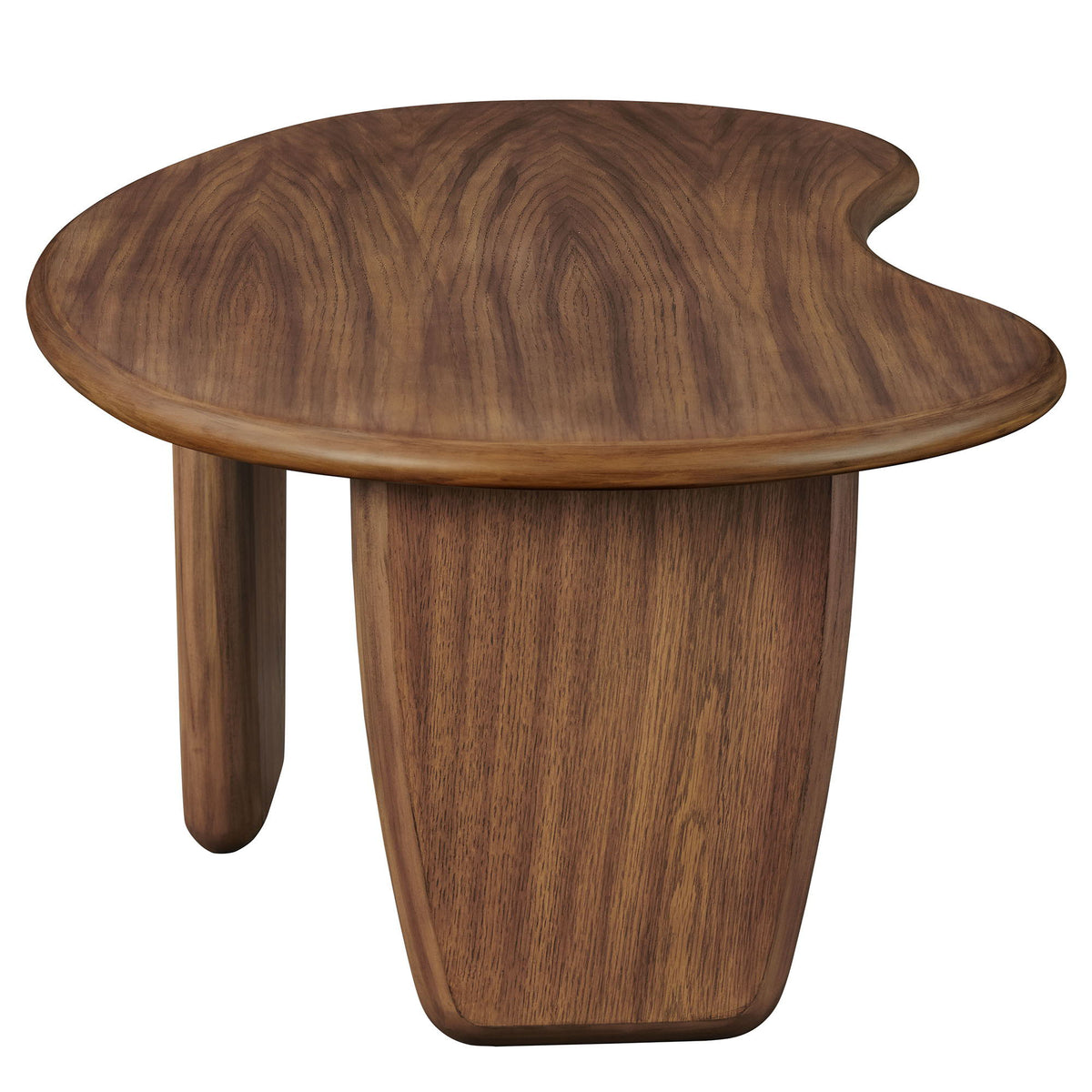 Vetra Kidney-Shaped Free Coffee Table by Modway