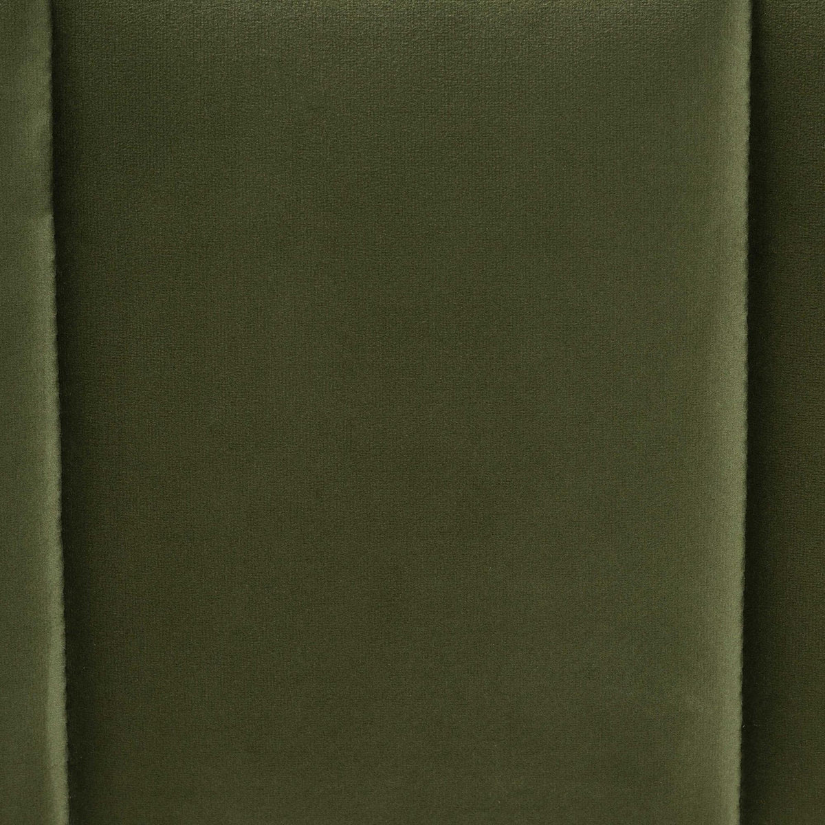 Granger Velvet Upholstered Platform Bed with Channel Tufted Headboard, Modern Low Profile Bed Frame, Moss Green, Queen