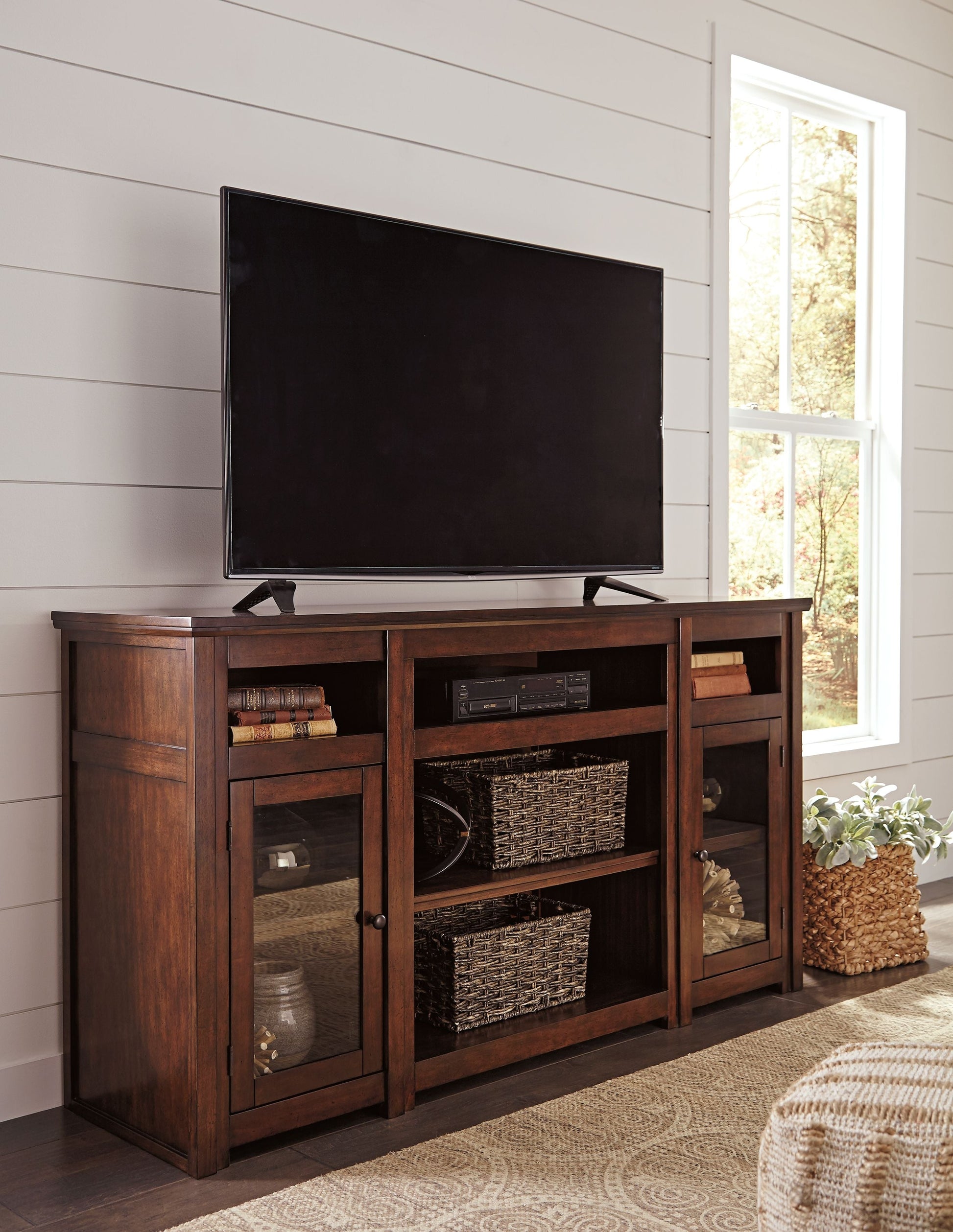 Ashley Furniture Harpan - TV Stand | Meri Furniture