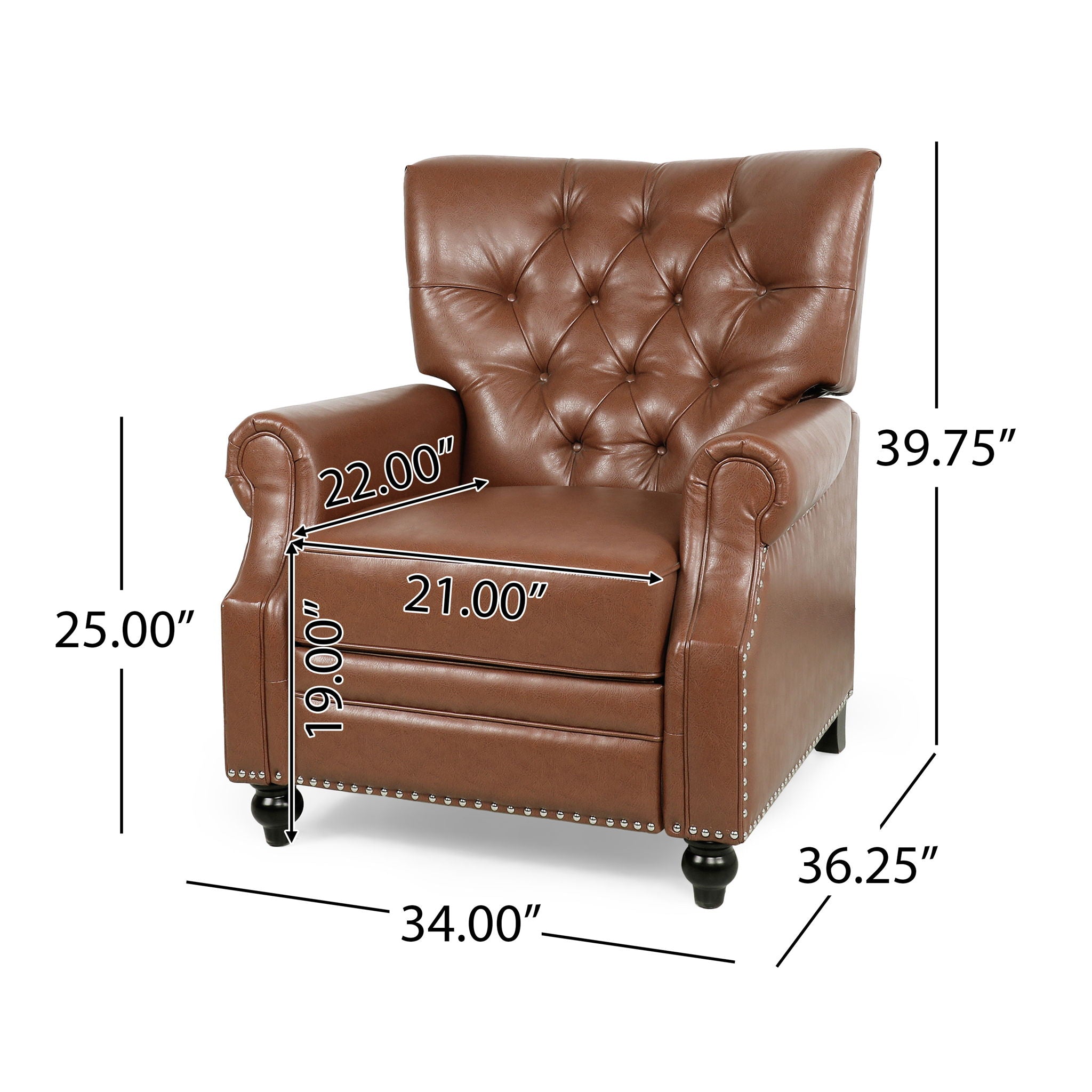 Welch - Contemporary Tufted Pushback Recliner
