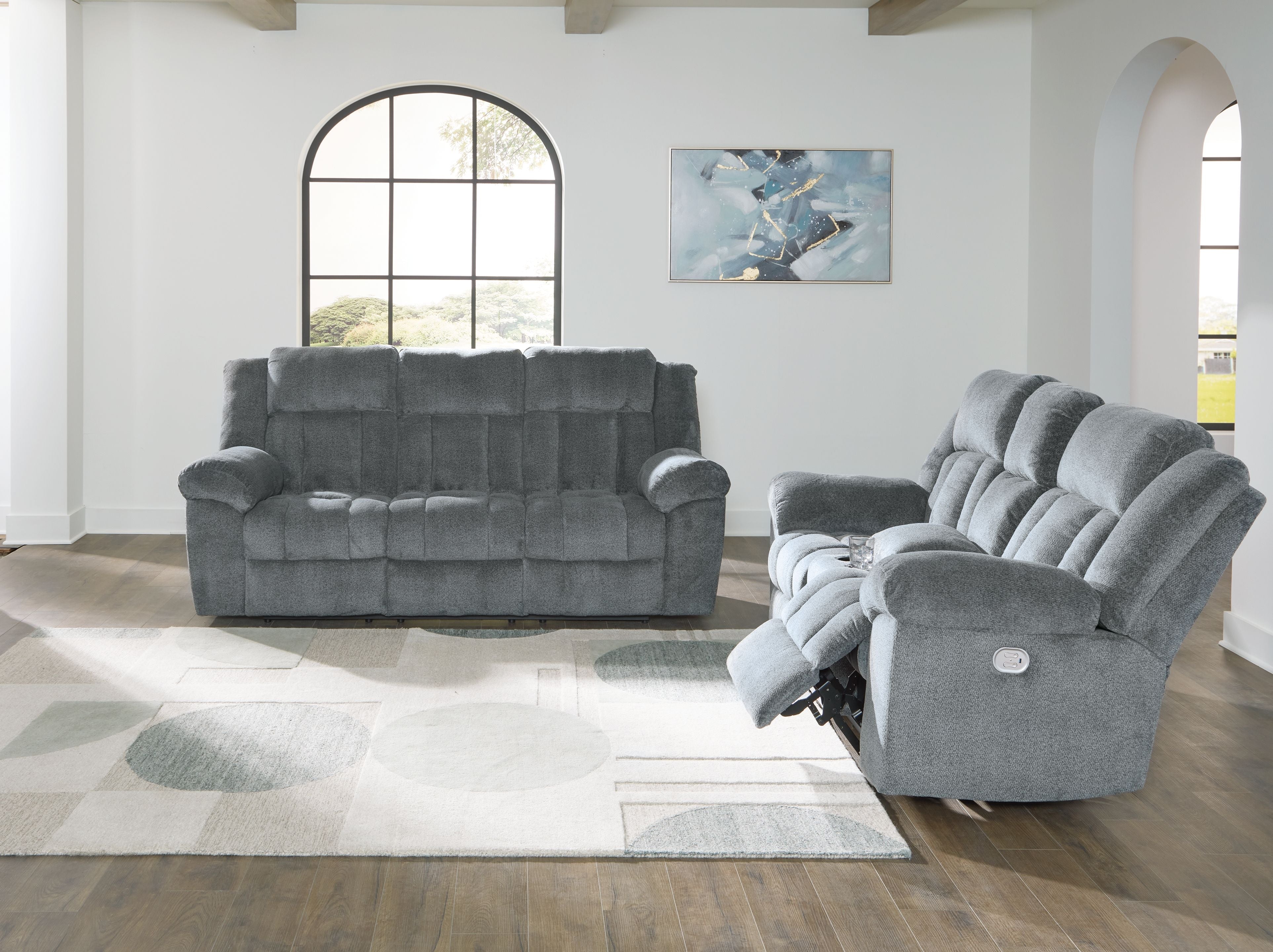Signature Design by Ashley® Tip-off - Reclining Living Room Set | Meri Furniture