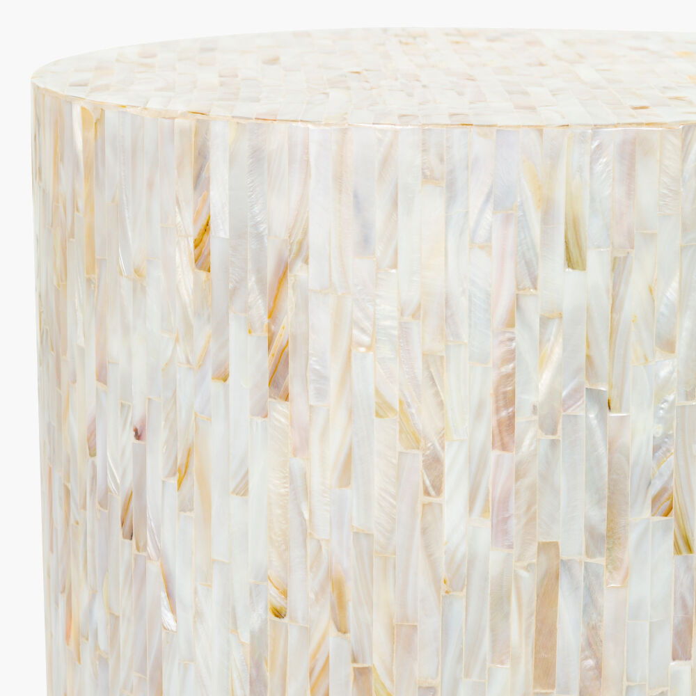 Iridescent End Table
