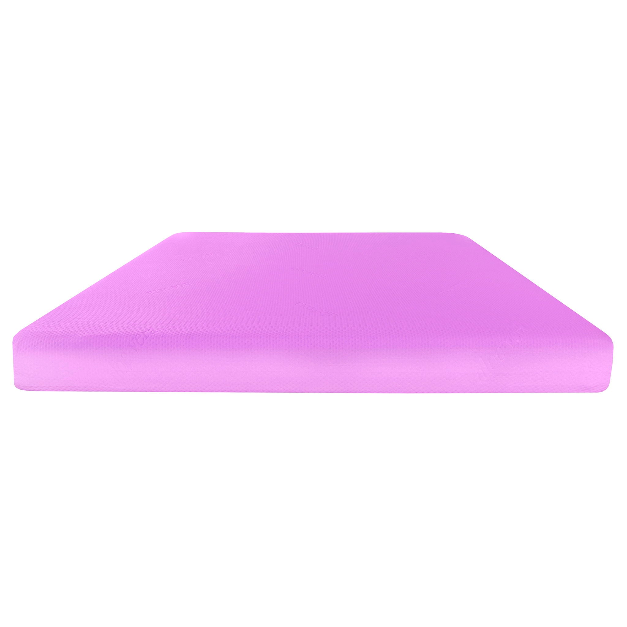 6" Full Size Gel Memory Foam Mattress In A Box With Aloe Vera Cover - Pink