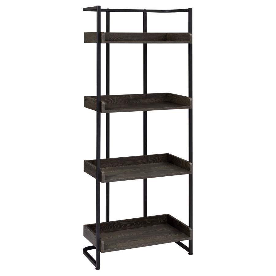 Coaster Fine Furniture Ember - 4-Shelf Bookcase | Meri Furniture