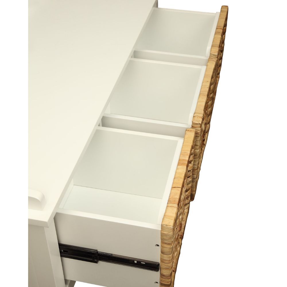 ACME Flavius - Bench w/Storage | Meri Furniture