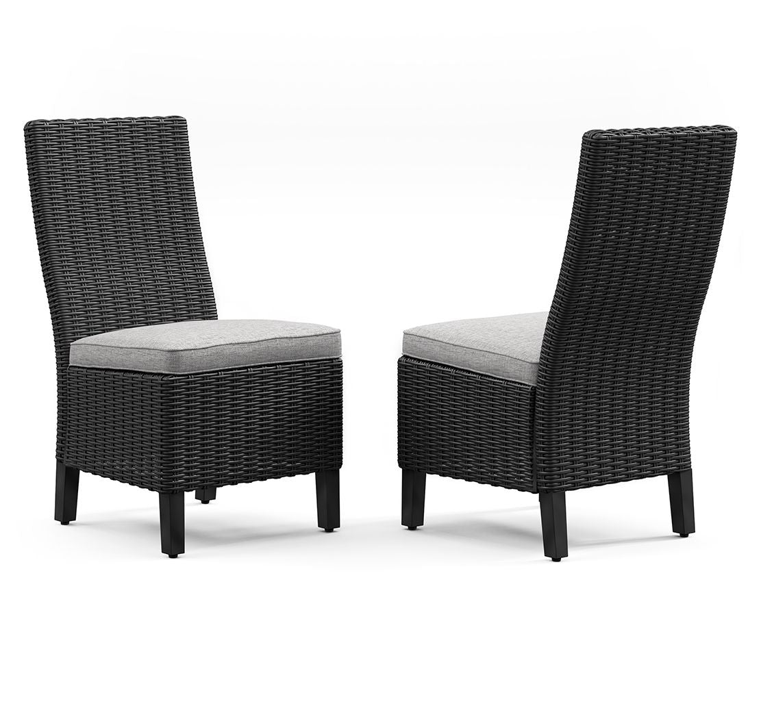 Ashley Furniture Beachcroft - Outdoor Dining Side Chair | Meri Furniture