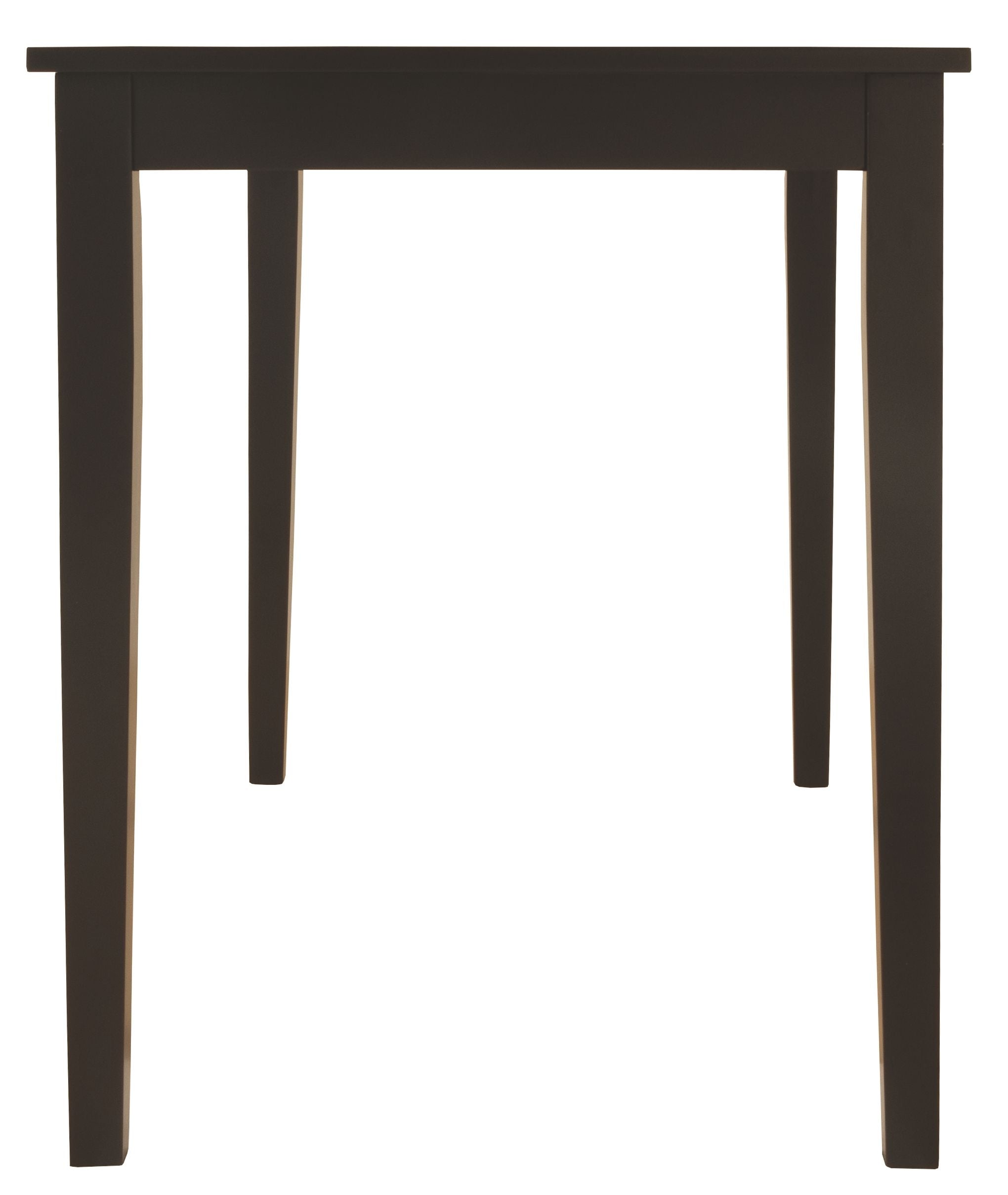 Signature Design by Ashley® Kimonte - Dark Brown - Rectangular Dining Room Table | Meri Furniture
