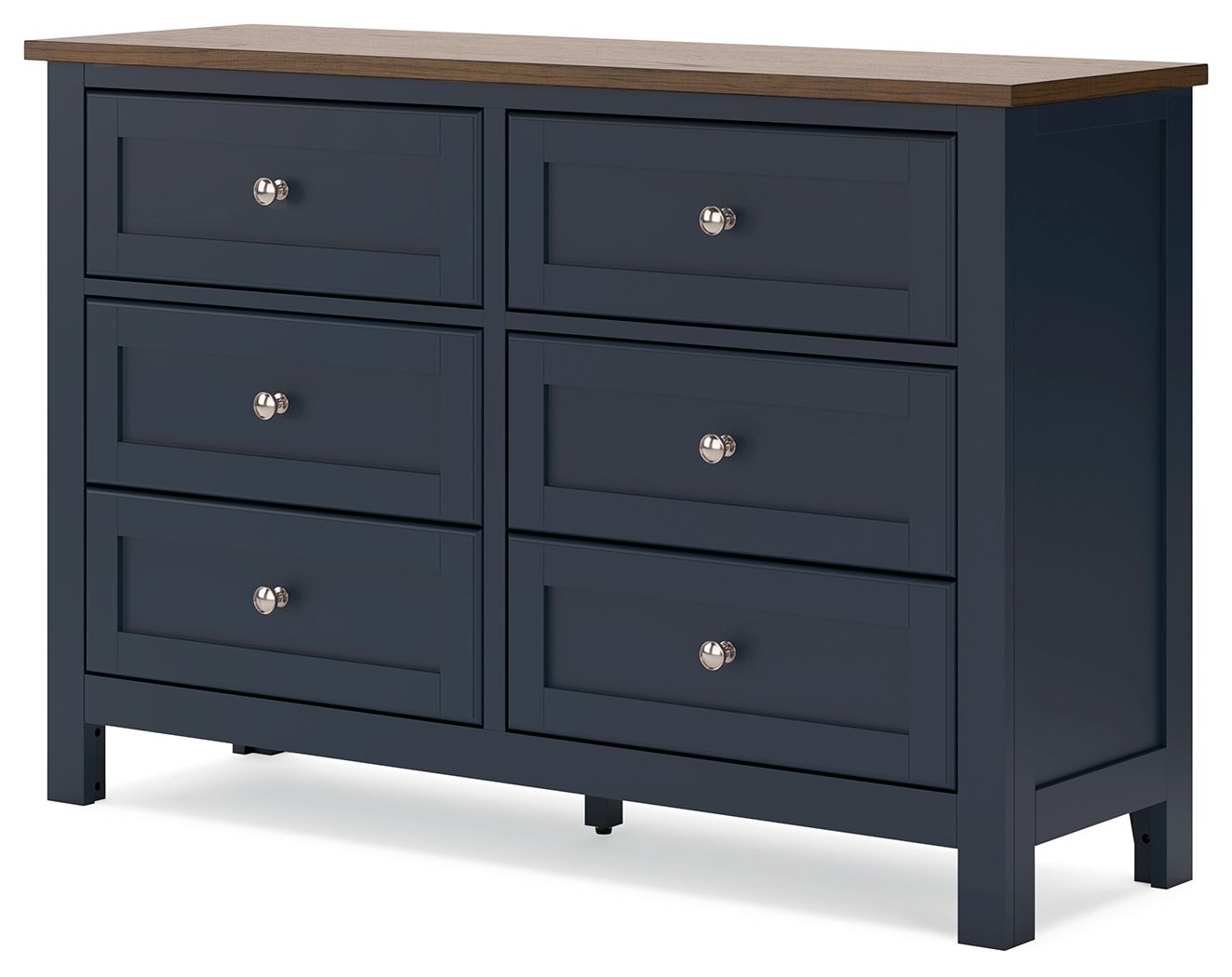 Signature Design by Ashley® Landocken - Brown / Blue - Dresser | Meri Furniture