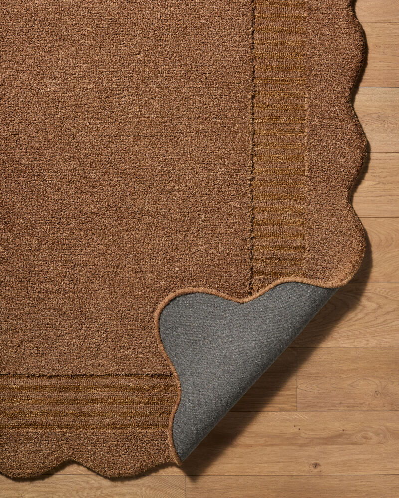 Scalloped Handmade Rug