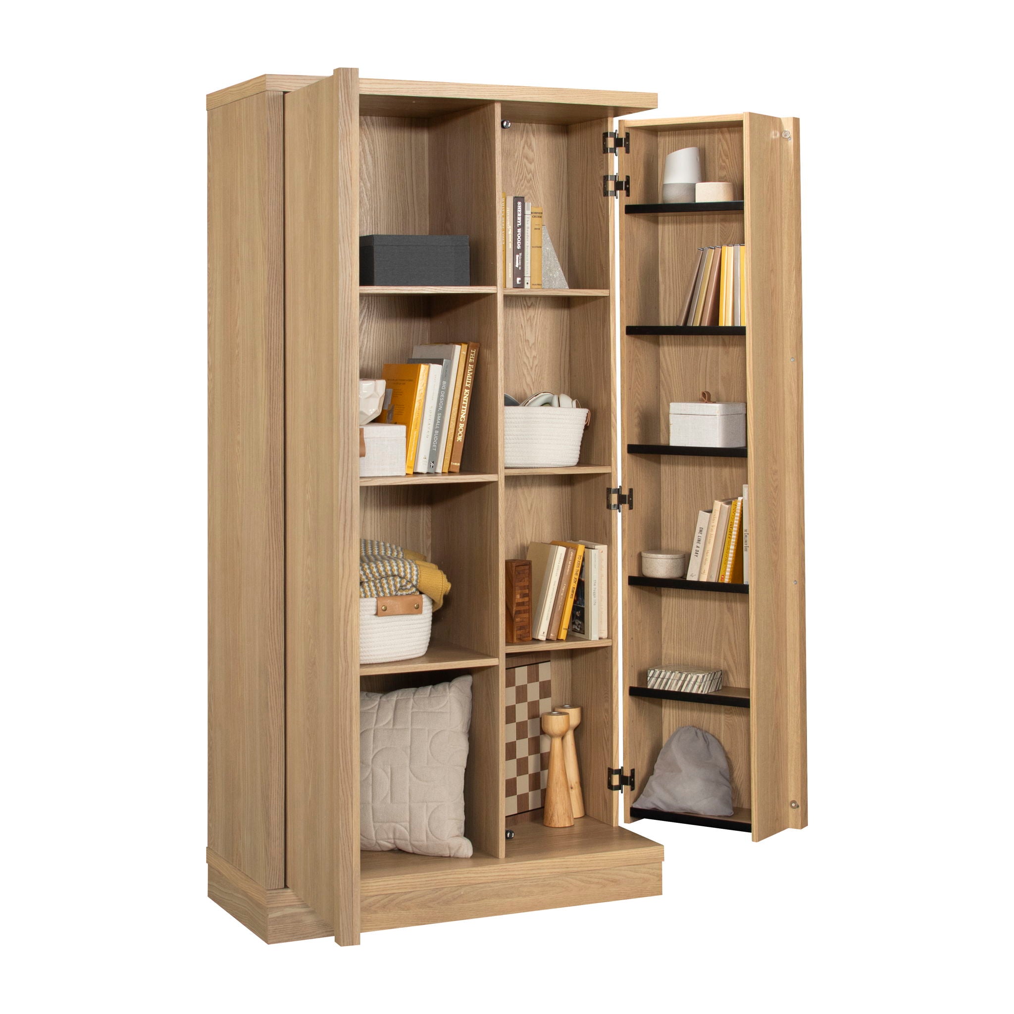 Swing-Out Storage Cabinet in Harmony Ash
