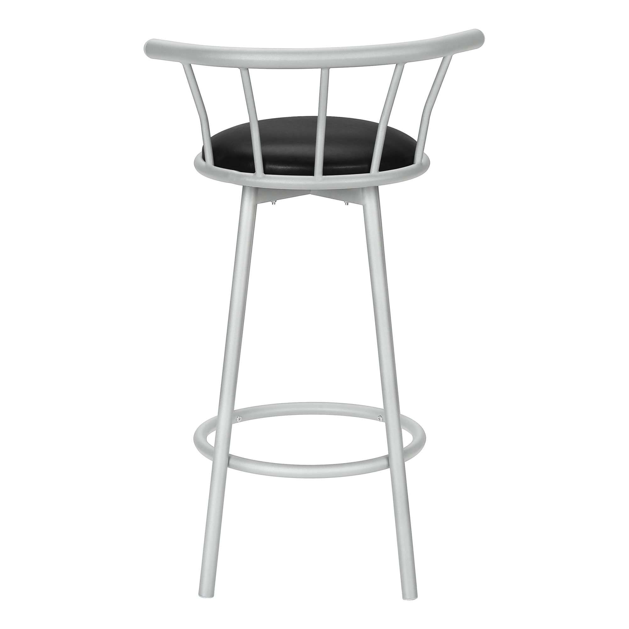 Swivel Stool Bar Height, Stylish Design Contemporary & Modern (Set of 2)