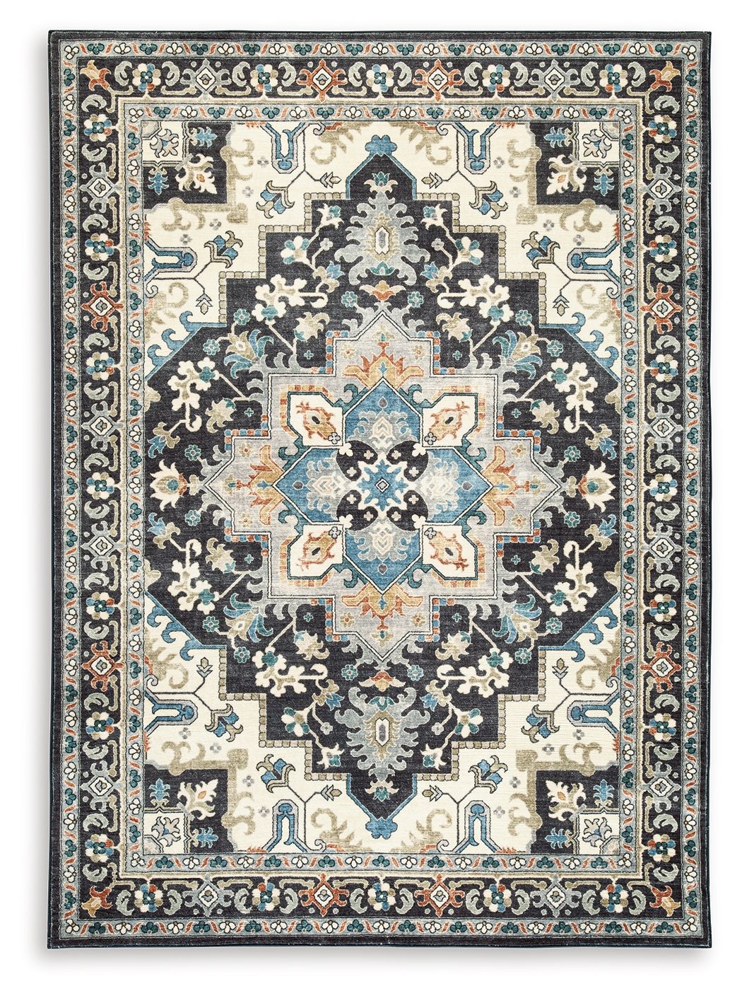 Signature Design by Ashley® Leningston - Washable Rug | Meri Furniture