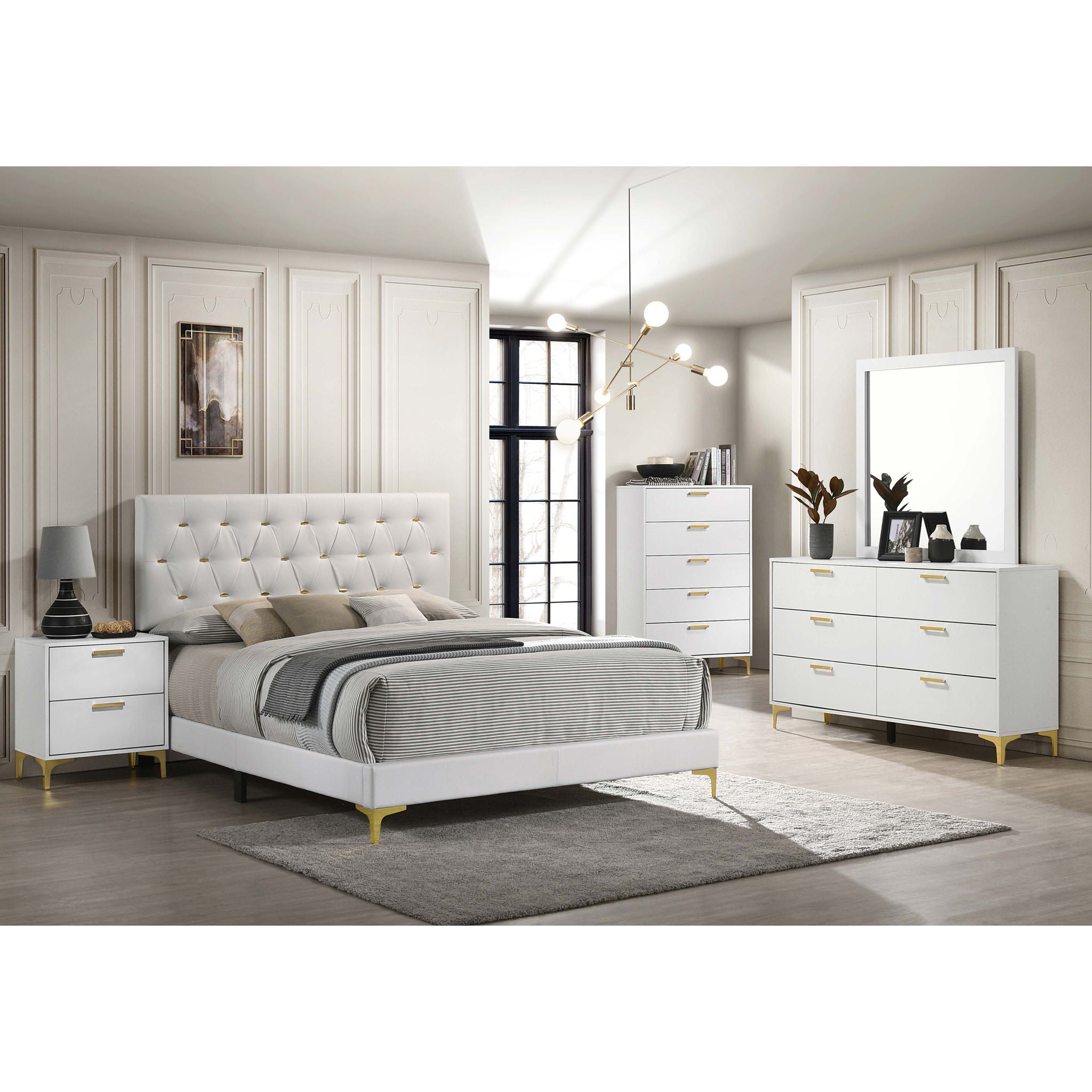 James - Panel Bed