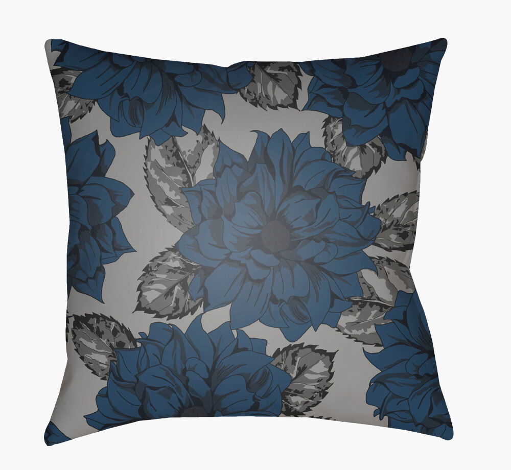 Moody Floral Pillow