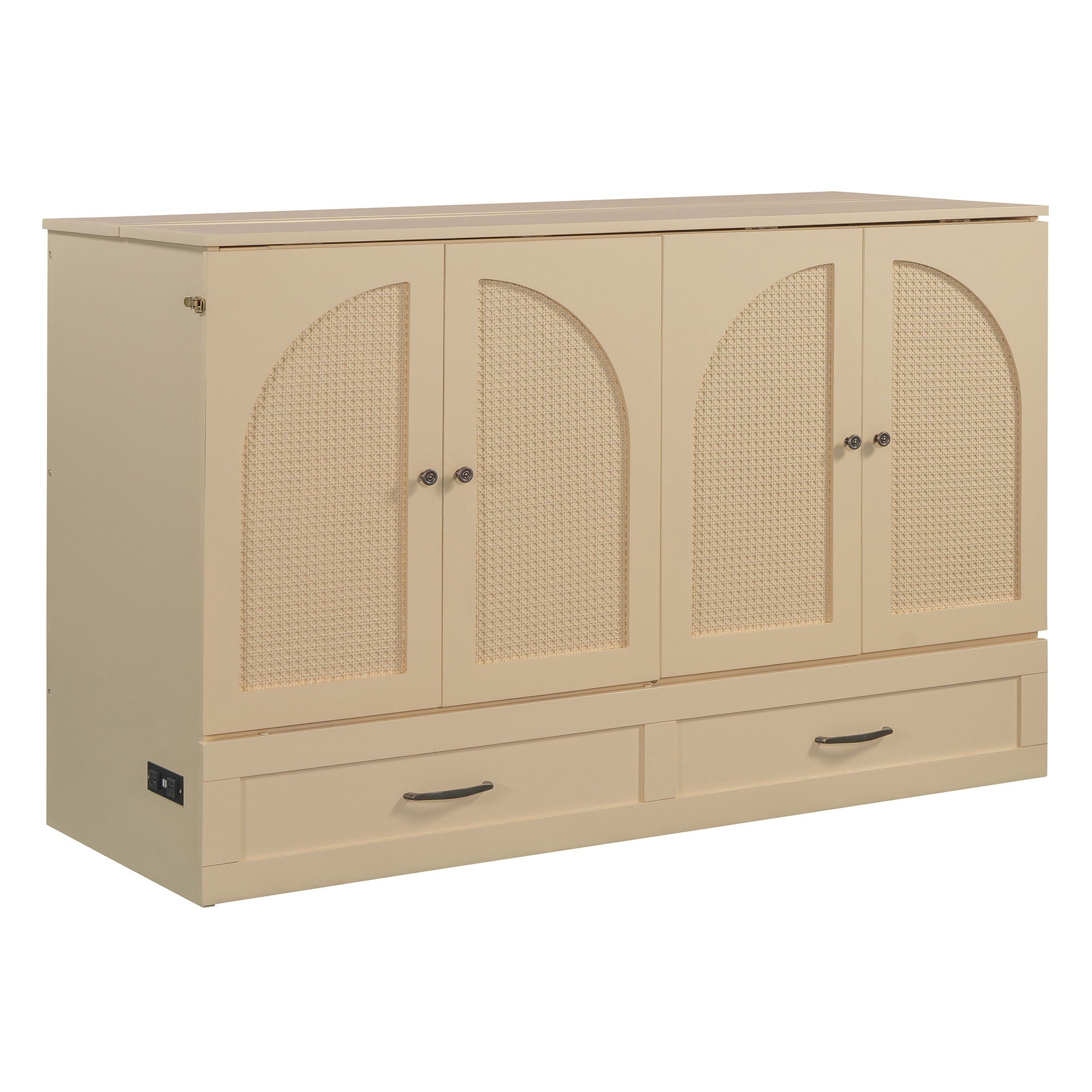 Murphy Bed With Large Drawers