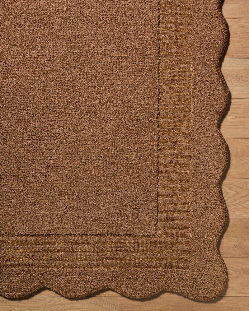 Scalloped Handmade Rug