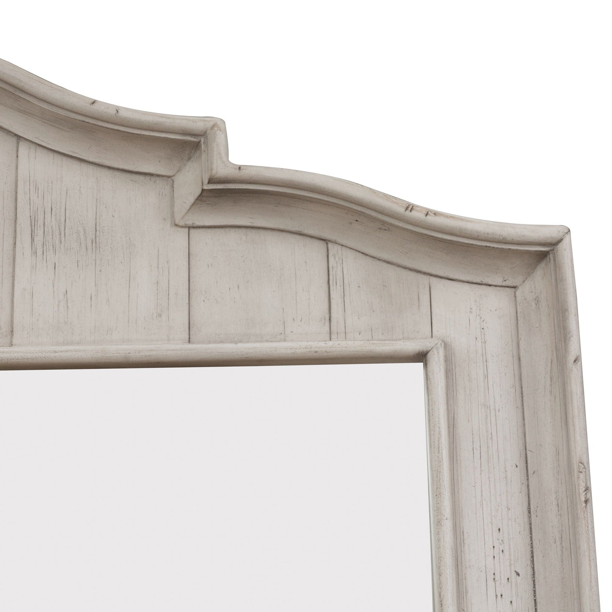 Liberty Furniture Farmhouse Reimagined - Dresser & Mirror - White | Meri Furniture