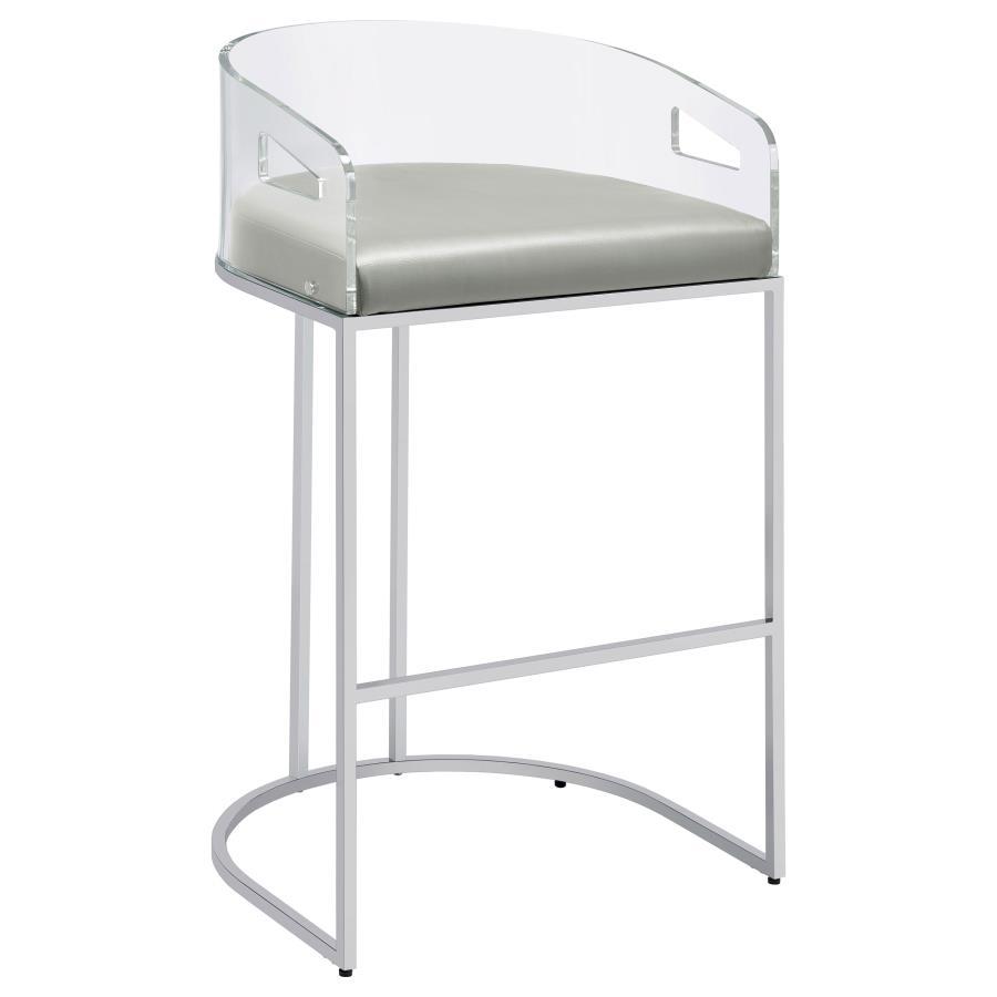 Coaster Fine Furniture Thermosolis - Clear Acrylic Chair (Set of 2) | Meri Furniture