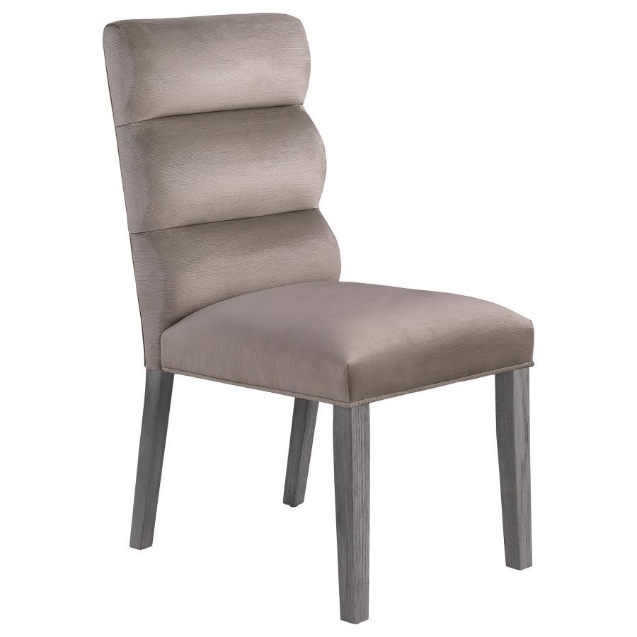 Coaster Fine Furniture Carla - Upholstered Dining Side Chair (Set of 2) | Meri Furniture