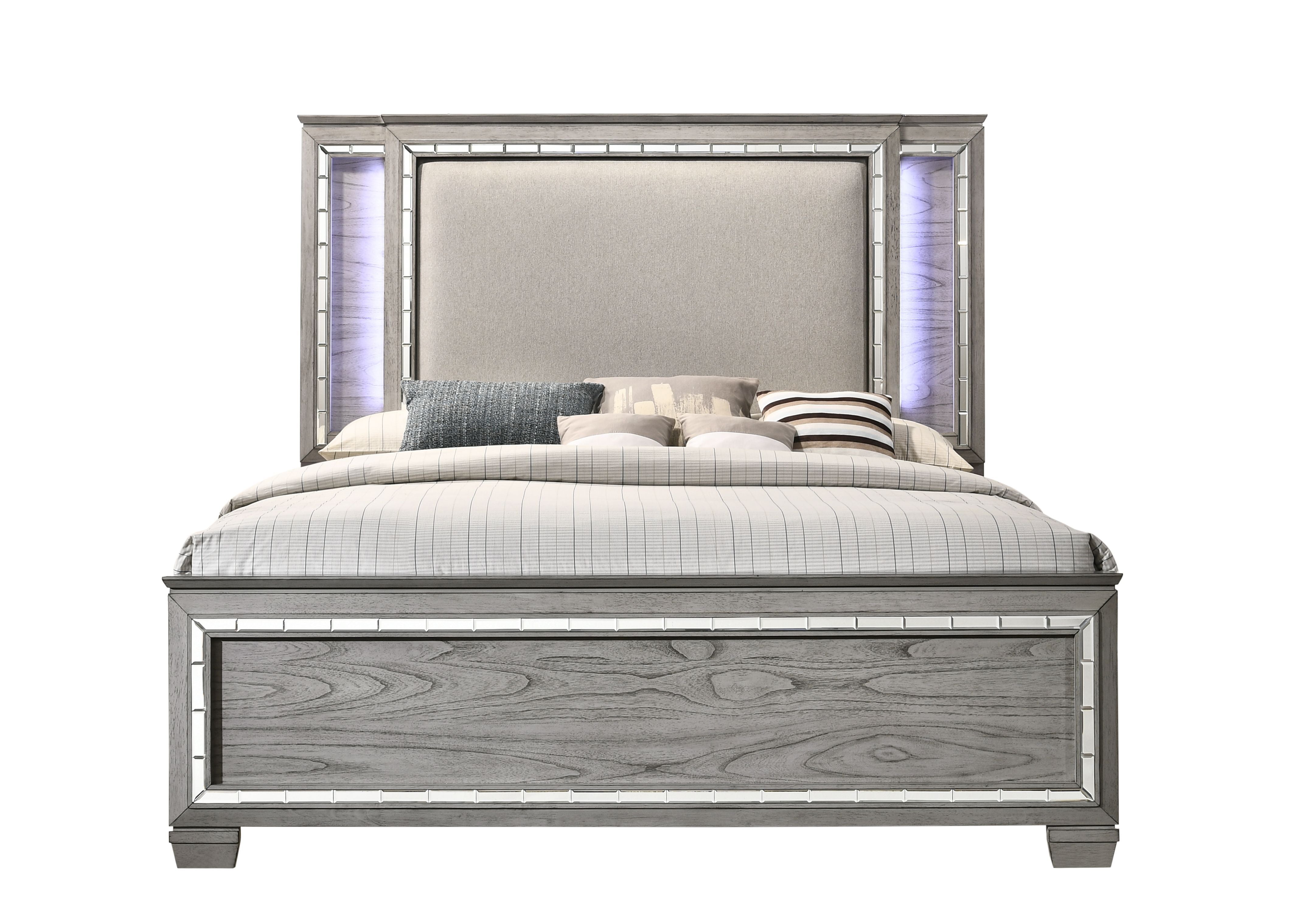 ACME Antares - Bed (LED HB) | Meri Furniture