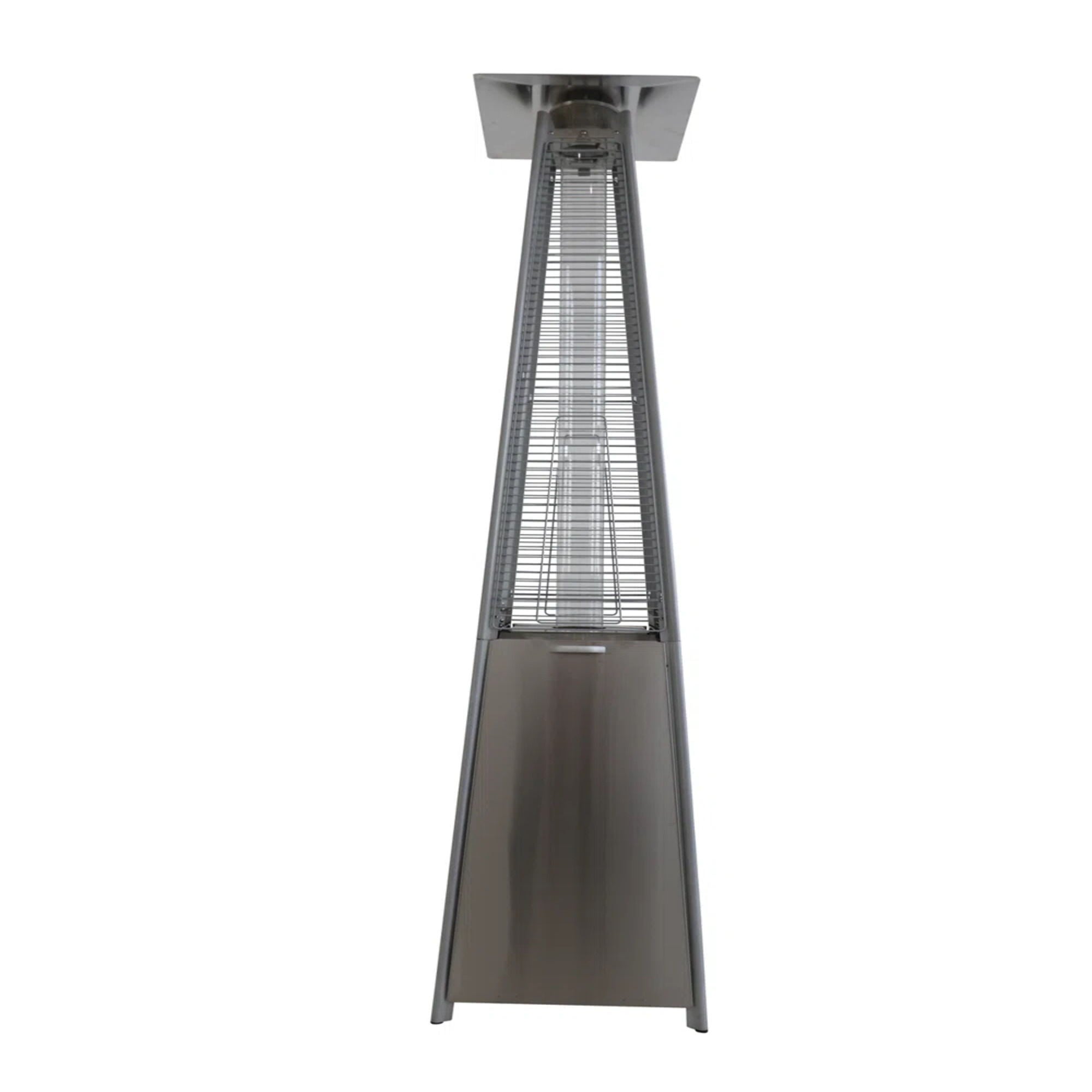 40, 000 Btu Propane Standing Patio Heater Stainless Steel