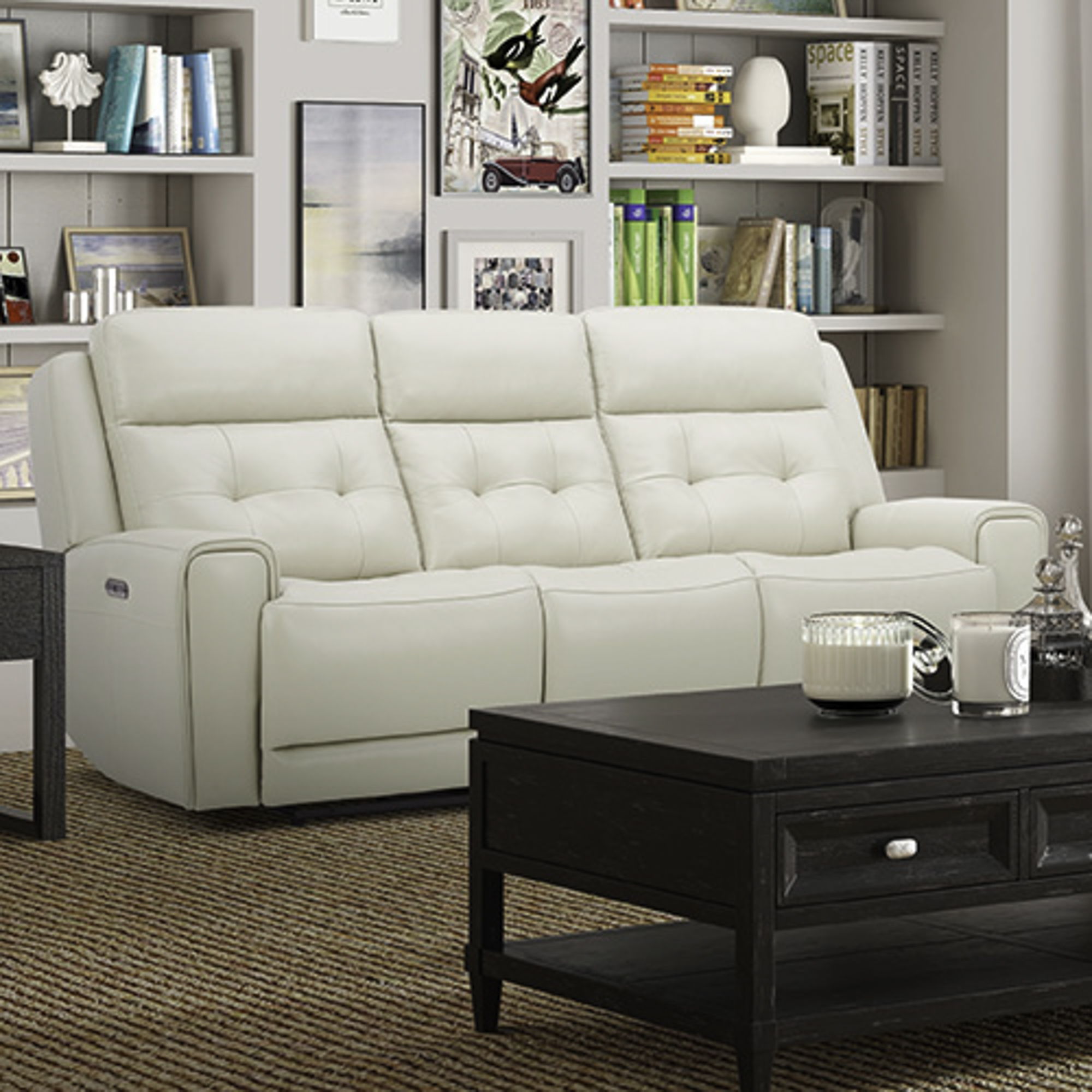 Liberty Furniture Carrington - Sofa P3 & ZG | Meri Furniture