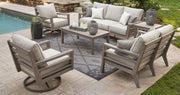 Signature Design by Ashley® Hillside Barn - Gray / Brown - 6 Pc. - Lounge Set | Meri Furniture