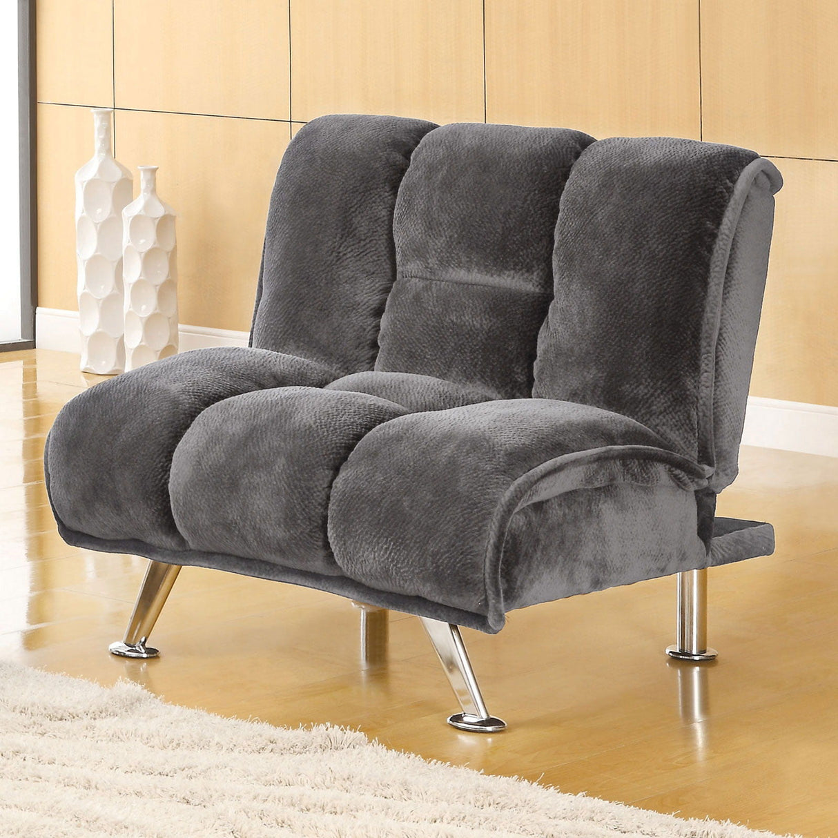 Furniture of America Marbelle - Chair - Gray | Meri Furniture