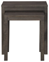 Ashley Furniture Emerdale - Gray - Accent Table Set (Set of 2) | Meri Furniture