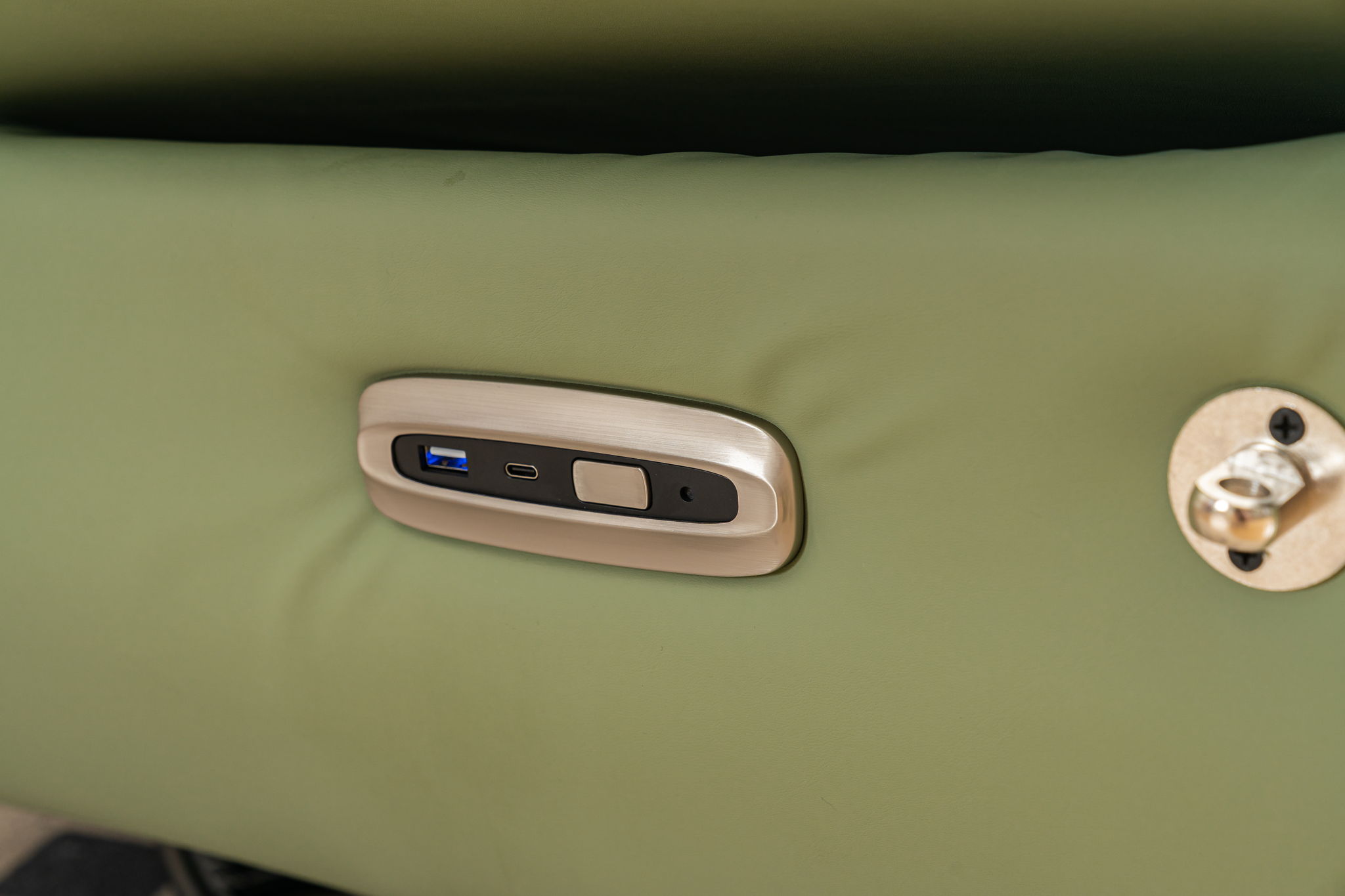 Power Recliner Swivel Glider USB Charger With Bluetooth Music Player, Sleep, Working, Game And Leisure