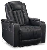 Signature Design by Ashley® Center Point - Black - Zero Wall Recliner | Meri Furniture