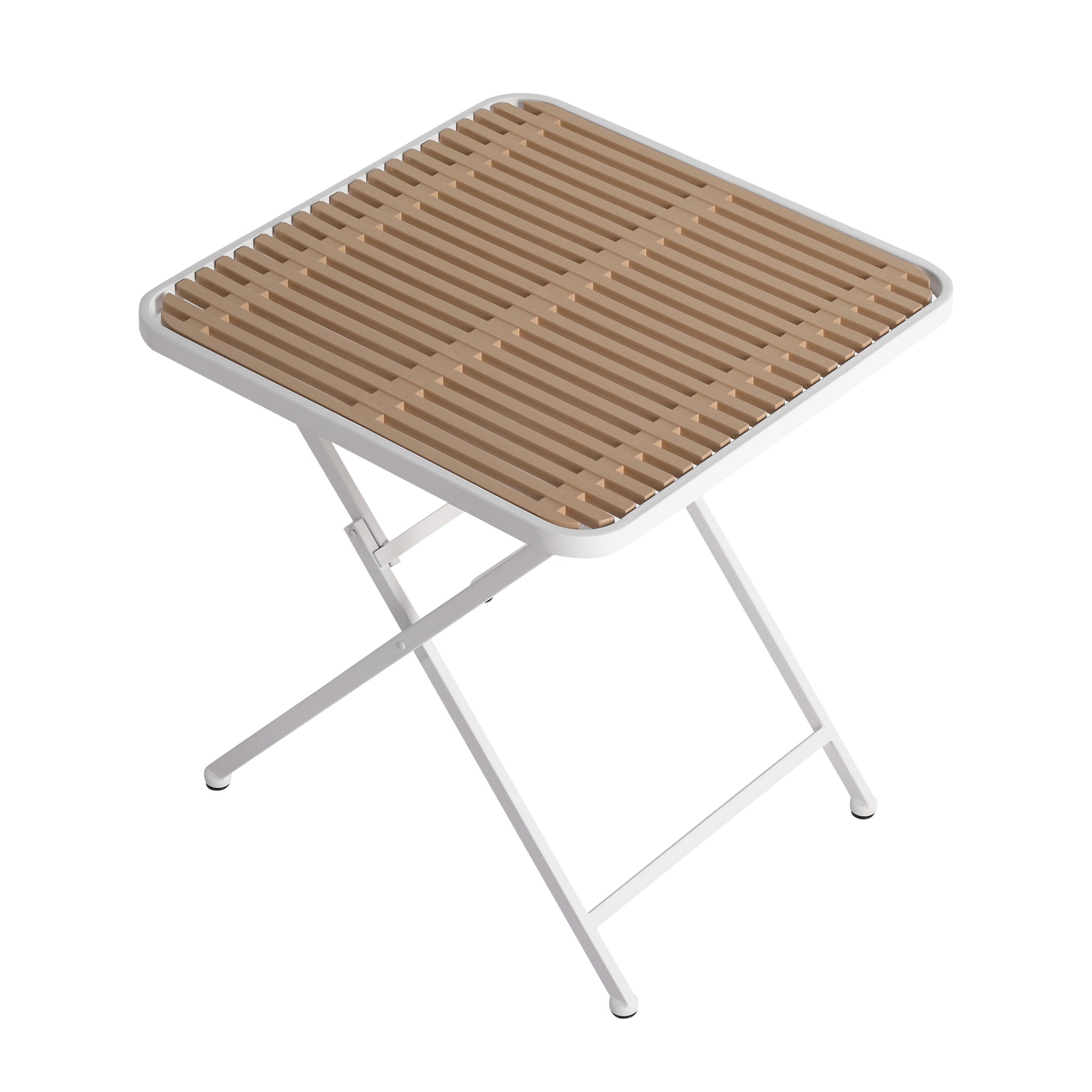 4 Piece Set Of Single Chairs With A Folding Square Table