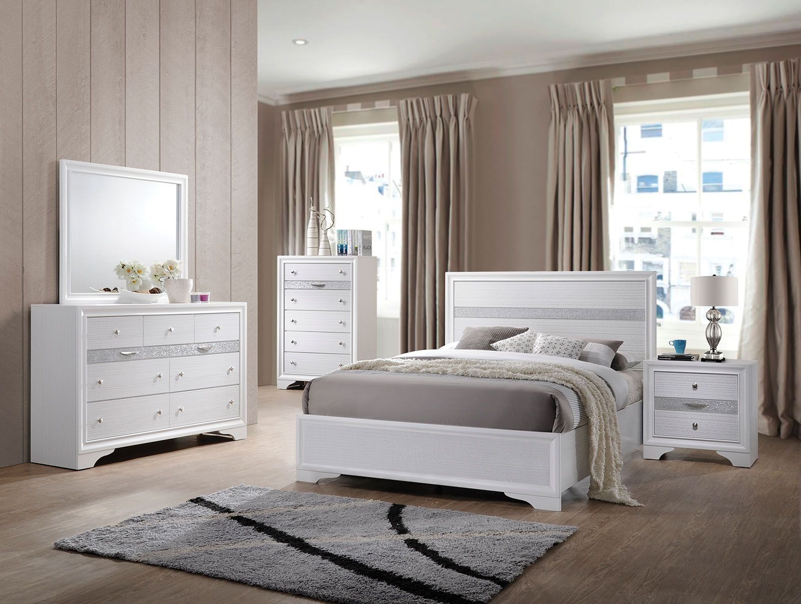 ACME Naima - Contemporary - Bed | Meri Furniture