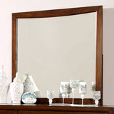 Furniture of America Snyder - Mirror - Brown Cherry | Meri Furniture