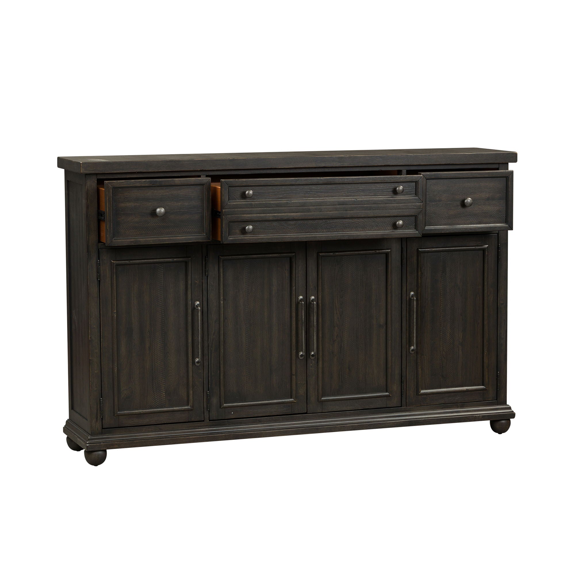Liberty Furniture Harvest Home - Hall Buffet - Black | Meri Furniture