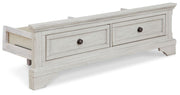 Robbinsdale - Full Storage Ftbd w/Roll Slats - Antique White