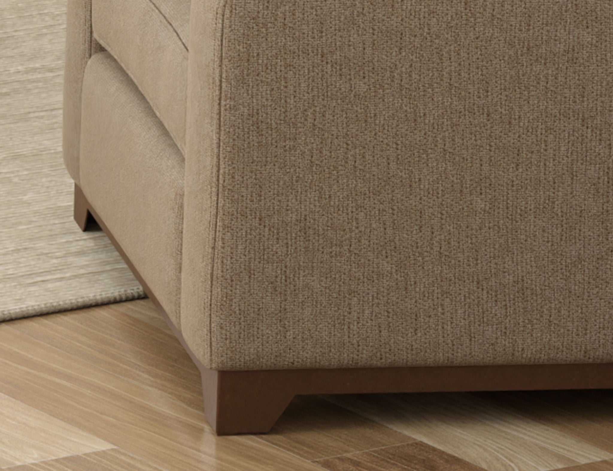 Natural Parota - Loveseat