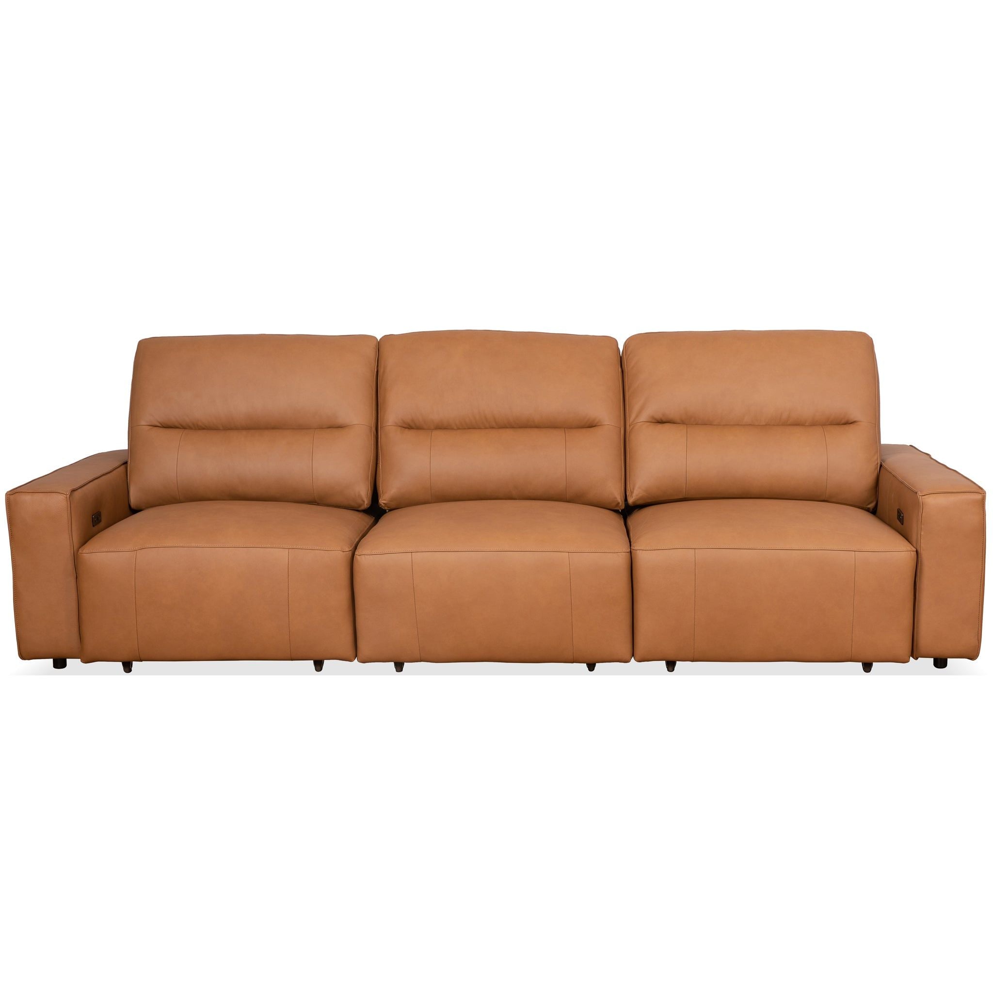 Grant - Triple Power Convertible Sofa - Cognac