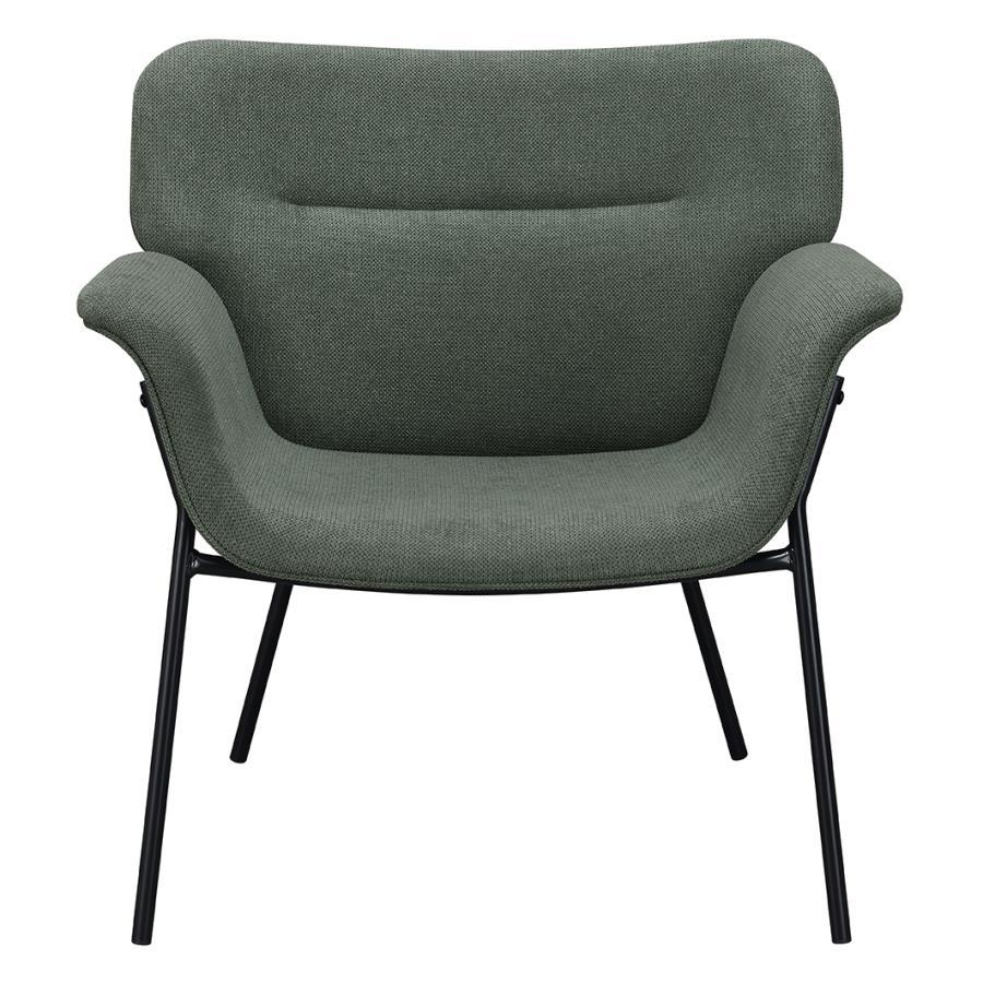 Coaster Fine Furniture Davina - Upholstered Flared Arm Accent Chair | Meri Furniture