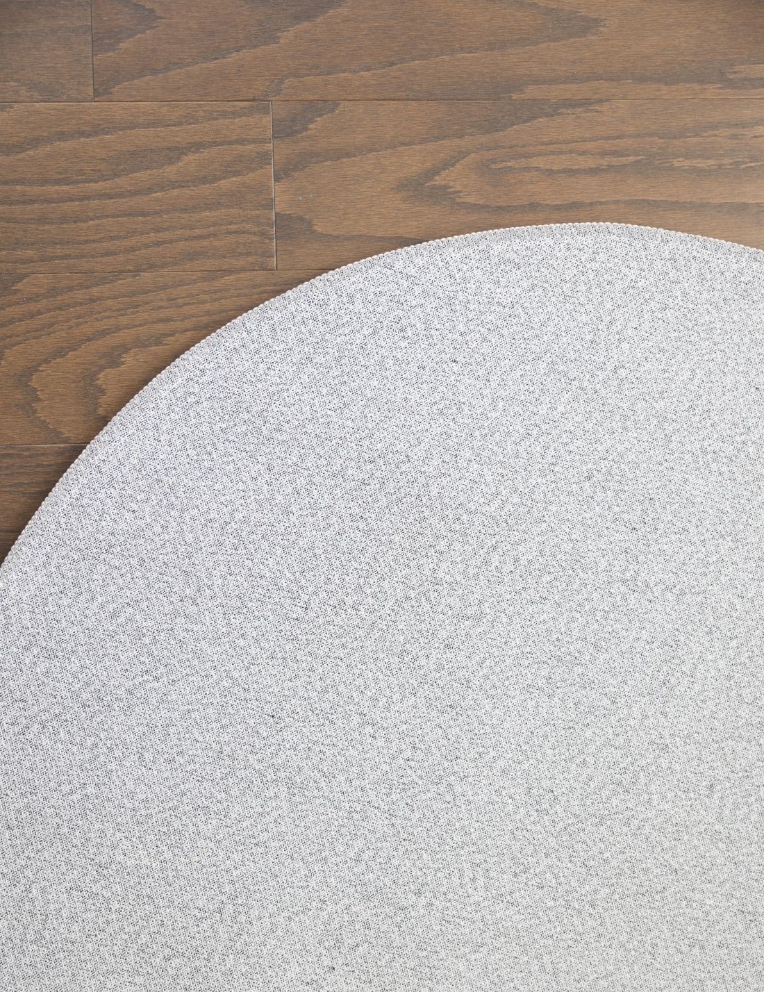 Rabbit - 41" X 41" Washable Non - Slip Round Rug - Ivory Multi
