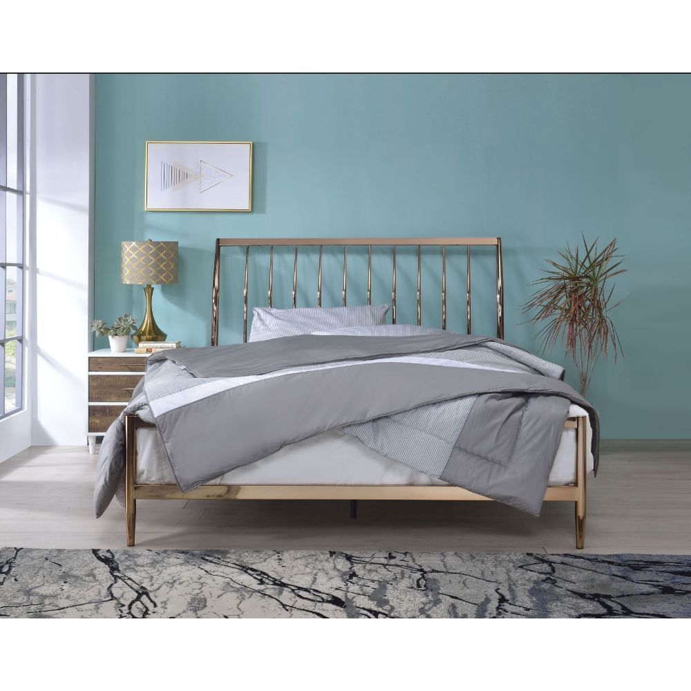 ACME Marianne - Queen Bed - Copper | Meri Furniture